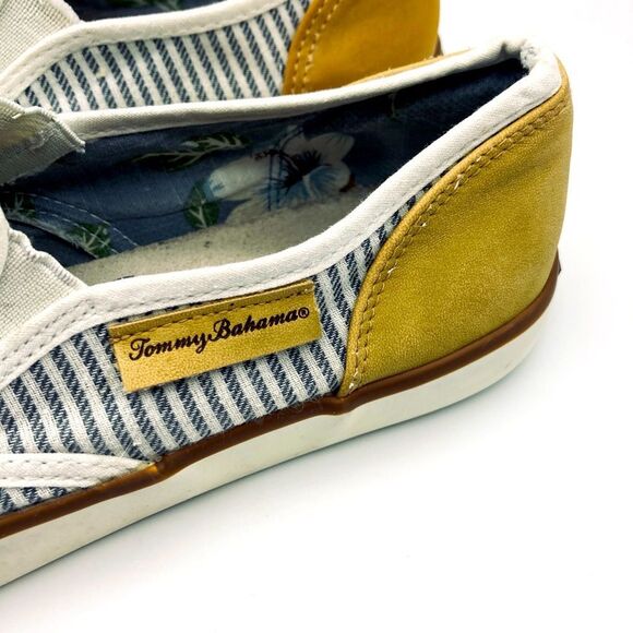 Tommy Bahama Women’s Striped Slip-On Shoes 8 - Picture 4 of 9